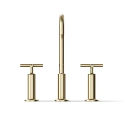 Widespread bathroom sink faucet with Cross handles, 1.2 gpm