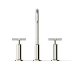 Widespread bathroom sink faucet with Cross handles, 1.2 gpm