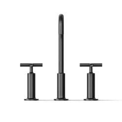 Widespread bathroom sink faucet with Cross handles, 1.2 gpm