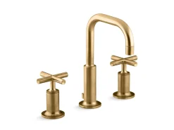 Widespread bathroom sink faucet with Cross handles, 1.2 gpm
