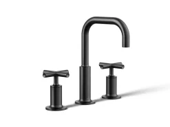 Widespread bathroom sink faucet with Cross handles, 1.2 gpm