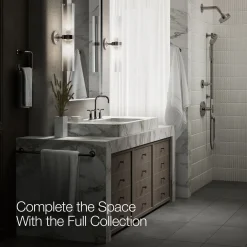 Widespread bathroom sink faucet with Cross handles, 1.2 gpm