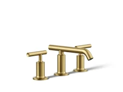 Widespread bathroom sink faucet with Lever handles, 1.2 gpm