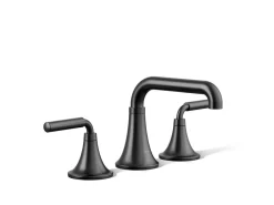 Widespread bathroom sink faucet, 0.5 gpm