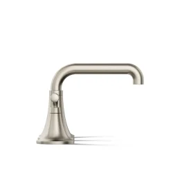 Widespread bathroom sink faucet, 0.5 gpm