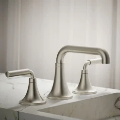 Widespread bathroom sink faucet, 1.2 gpm
