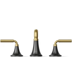 Widespread bathroom sink faucet, 1.2 gpm