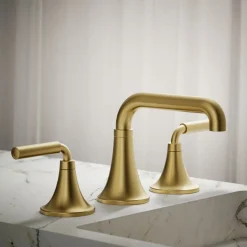 Widespread bathroom sink faucet, 1.2 gpm