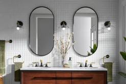 Widespread bathroom sink faucet, 1.2 gpm