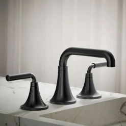 Widespread bathroom sink faucet, 1.2 gpm