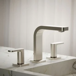 Widespread bathroom sink faucet, 1.0 gpm