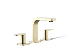 Widespread bathroom sink faucet, 1.0 gpm