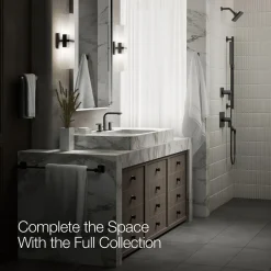 Widespread bathroom sink faucet, 1.2 gpm