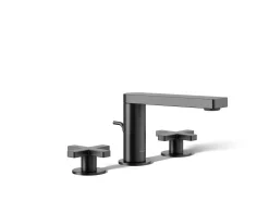 Widespread bathroom sink faucet with Cross handles, 1.2 gpm