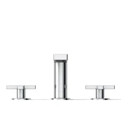 Widespread bathroom sink faucet with Cross handles, 1.2 gpm