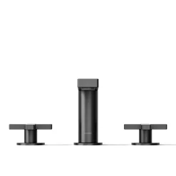Widespread bathroom sink faucet with Cross handles, 1.2 gpm