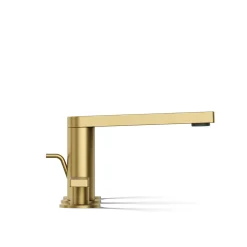 Widespread bathroom sink faucet with Lever handles, 1.2 gpm