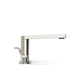 Widespread bathroom sink faucet with Lever handles, 1.2 gpm