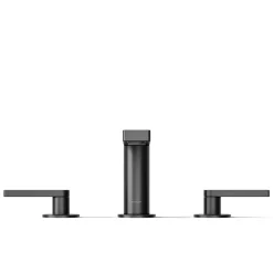Widespread bathroom sink faucet with Lever handles, 1.2 gpm