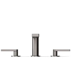 Widespread bathroom sink faucet with Lever handles, 1.2 gpm