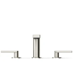 Widespread bathroom sink faucet with Lever handles, 1.2 gpm