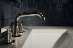 Widespread bathroom sink faucet, 1.2 gpm