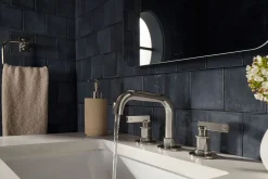 Widespread bathroom sink faucet, 1.2 gpm