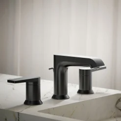Widespread bathroom sink faucet, 1.2 gpm
