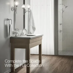 Widespread bathroom sink faucet, 1.2 gpm