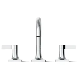 Widespread bathroom sink faucet, 1.2 gpm