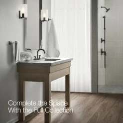 Widespread bathroom sink faucet, 1.2 gpm