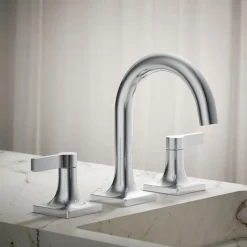 Widespread bathroom sink faucet, 1.2 gpm