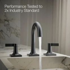 Widespread bathroom sink faucet, 1.2 gpm