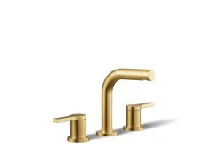 Widespread bathroom sink faucet, 1.2 gpm