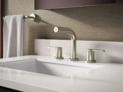 Widespread bathroom sink faucet, 1.2 gpm