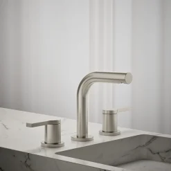 Widespread bathroom sink faucet, 1.2 gpm