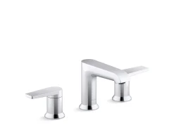 Widespread bathroom sink faucet, 1.2 gpm