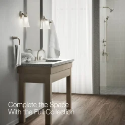 Widespread bathroom sink faucet, 1.2 gpm