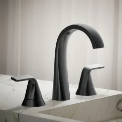 Widespread bathroom sink faucet, 1.2 gpm