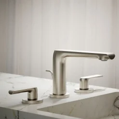 Widespread bathroom sink faucet, 1.2 gpm