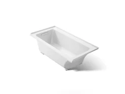 60" x 30" alcove bath, left drain