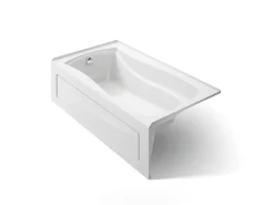 66" x 36" alcove bath, left drain