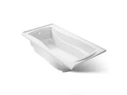 72" x 36" alcove bath, left drain