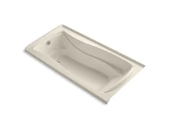 72" x 36" alcove bath, left drain