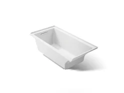 60" x 30" alcove bath, left drain