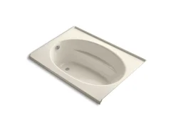 60" x 42" alcove bath, left drain