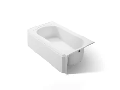 60" x 33-3/4" alcove bath, right drain