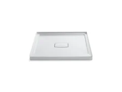 42" x 42" alcove shower base, center drain