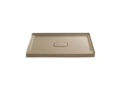 48" x 36" alcove shower base, center drain
