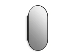 20" x 40" capsule framed medicine cabinet